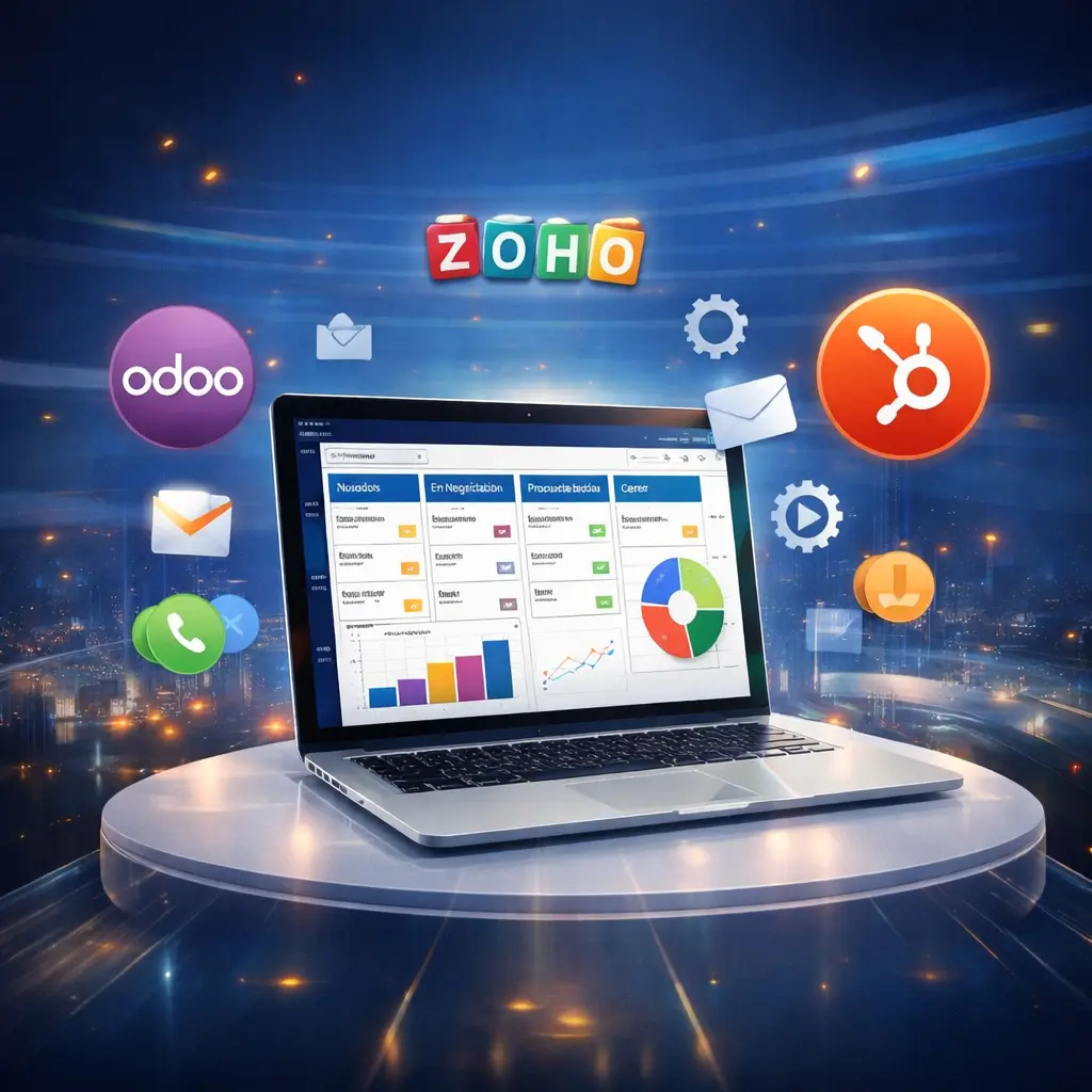 Professional CRM Implementation for Sales and Customer Management (Odoo, Zoho, HubSpot)